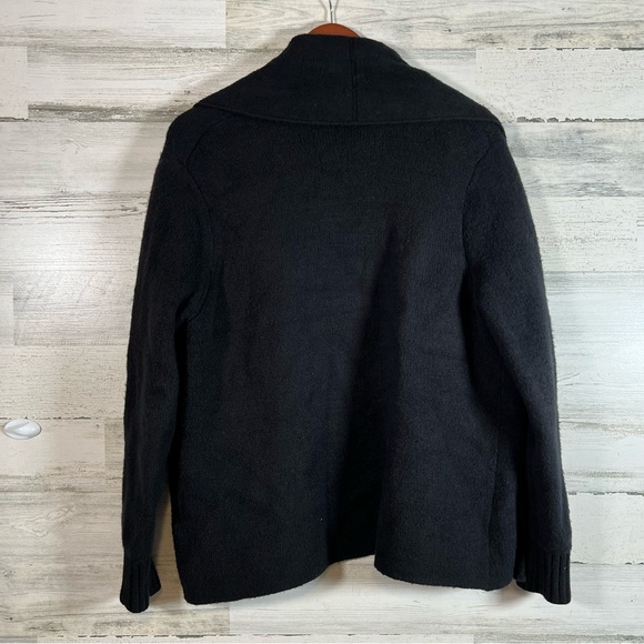 Standard James Perse Women’s Open Cardigan Sweater Black Size 0 XS WBSB2507 - Picture 2 of 6